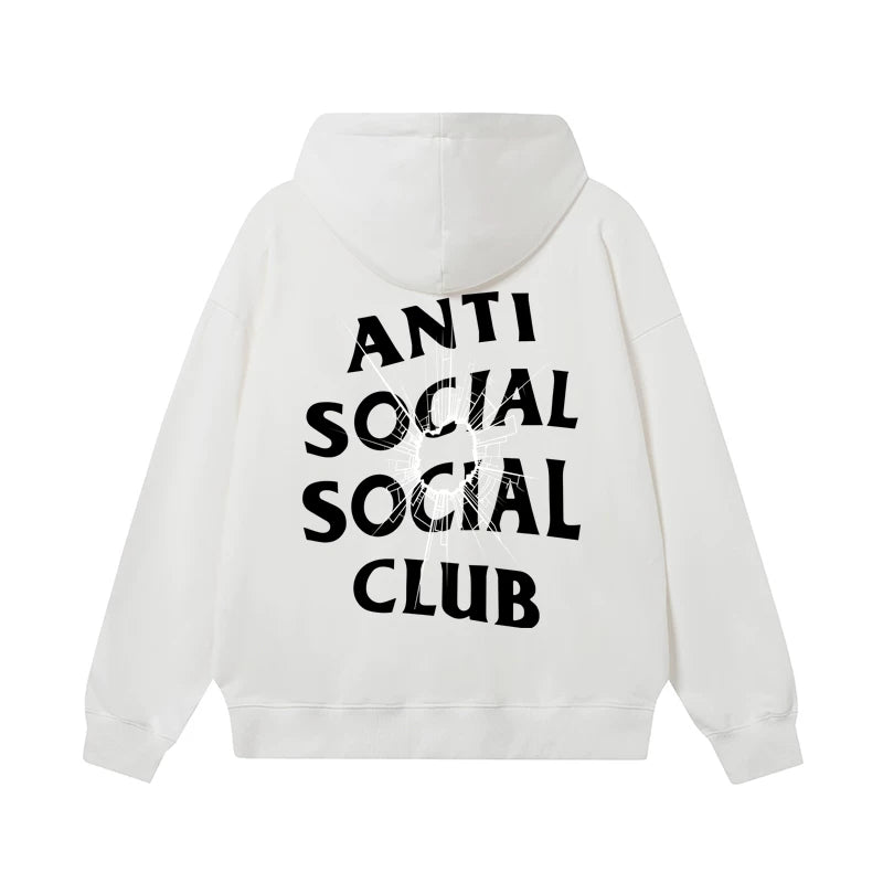 ANTI SOCIAL SOCIAL CLUB ASSC Basic Reflective Chinese Loong Print Autumn Winter Hoodie (3)