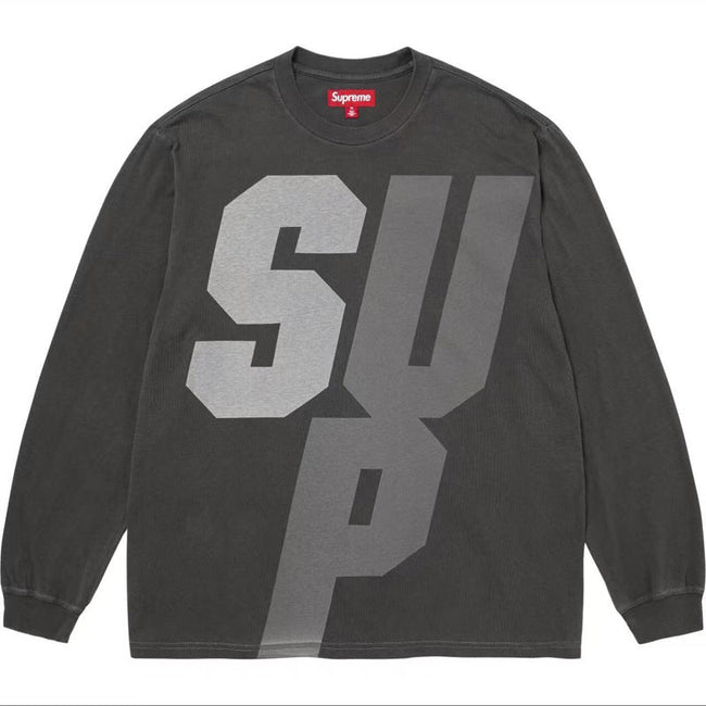 Supreme S.I.P. Graphic Crewneck Sweatshirt Black Hover Image