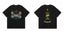 Anti Social Social Club Black Tee – World Tour Print