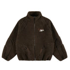 Broken Planet Sherpa Fleece Zip Jacket with Back Bag - 2 Colors Available
