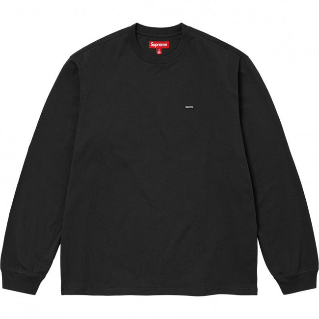 Supreme Small Box Logo Long Sleeve Top - Black Hover Image