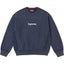 Supreme Box Logo Crewneck Sweatshirt - Navy / Dark