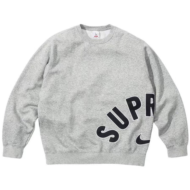 Supreme x Nike Arc Crewneck – Heather Grey Hover Image