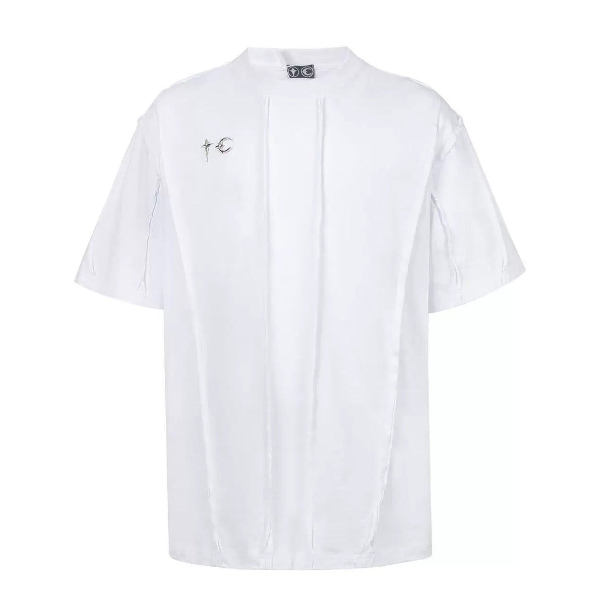 Thug Club White Seam Detail Oversized T-Shirt, Unisex
