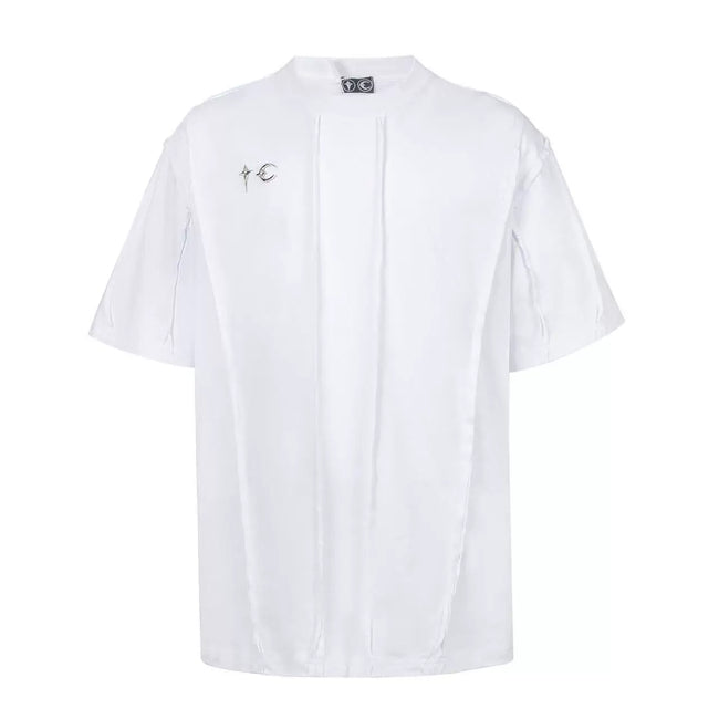 Thug Club White Seam Detail Oversized T-Shirt, Unisex Hover Image