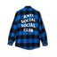 GX ASSC anti shirt tie dye social loose club plaid jacket design niche layering shirt trend (2)