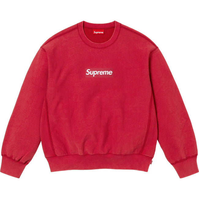 Supreme Inside Out Box Logo Crewneck – Red Hover Image