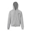 Broken Planet Badge Logo Heather Grey Zip Hoodie