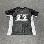 Broken Planet #22 V-Neck Color Block Jersey - 2 Colors Available