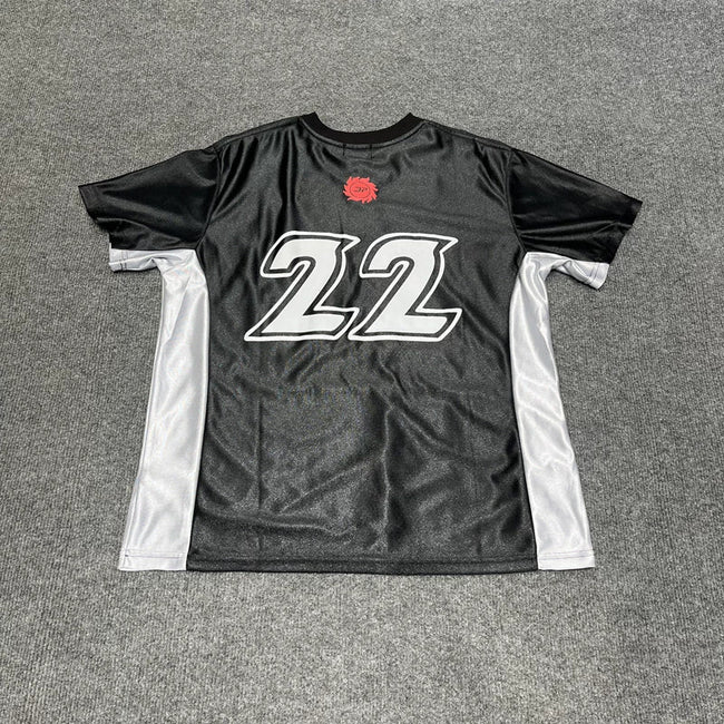 Broken Planet #22 V-Neck Color Block Jersey - 2 Colors Available Main Image
