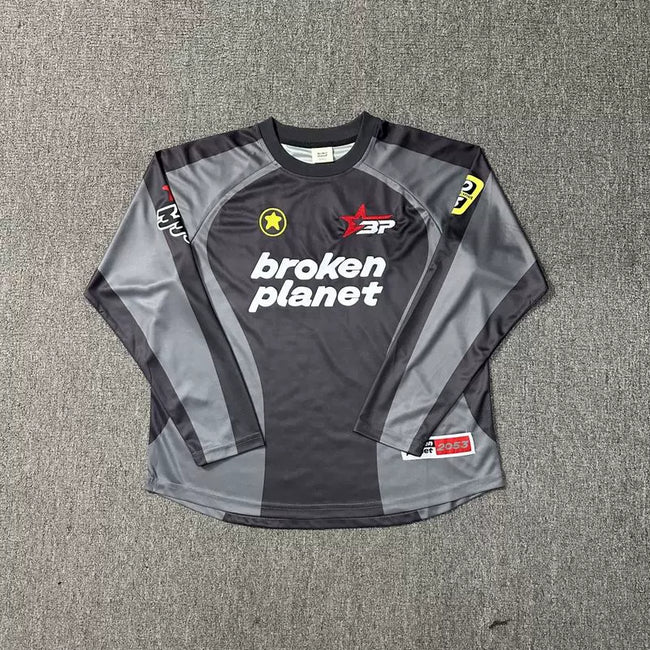Broken Planet Moto Racing Long Sleeve Jersey Hover Image