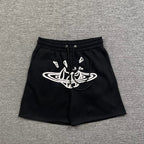 1. Broken Planet Melting Planet Logo Sweat Shorts - 4 Colors Available