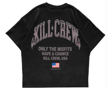 Killcrew Only the Misfits Graphic Black T-Shirt Hover Image