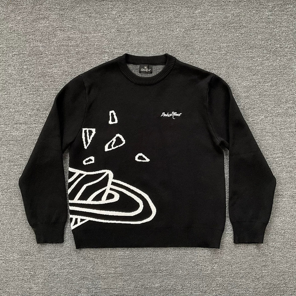 Broken Planet Cracked Planet Knit Sweater - 4 Colors Available