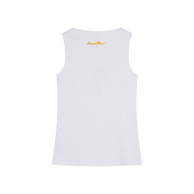 Broken Planet Ribbed Fitted Tank Top - 3 Colors Available Main Image
