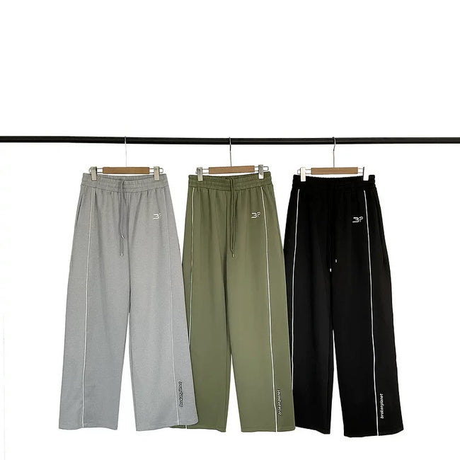 Broken Planet BP Mini Logo Wide Leg Track Pants - 3 Colors Available Main Image
