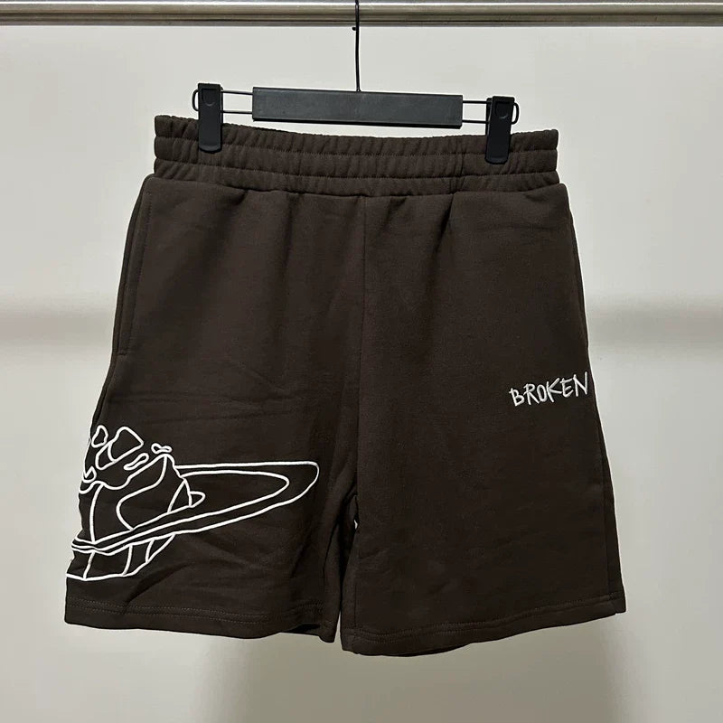 Broken Planet "BROKEN" Script Sweat Shorts - 3 Colors Available