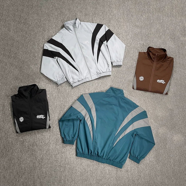 Broken Planet Angular Color‑Block Track Jacket‑4 Colors Main Image