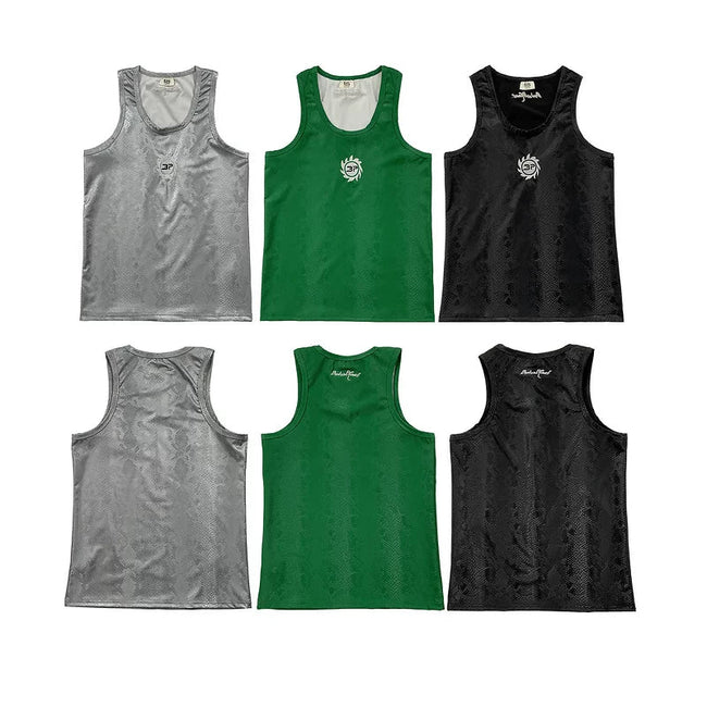 Broken Planet Snake Mesh Tank Top - 3 Colors Available Hover Image