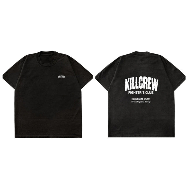 Killcrew Fighter's Club Graphic Black T-Shirt Hover Image