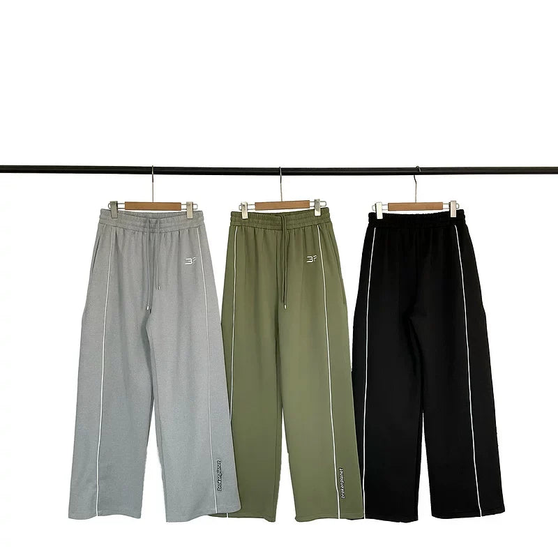 Broken Planet BP Mini Logo Wide Leg Track Pants - 3 Colors Available