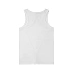 Thug Club Embroidered Logo U-Neck Tank Top, Y2K Gothic Sleeveless Vest