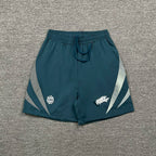 Broken Planet Angular Panel Graffiti Sport Shorts‑4 Colors