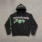 Broken Planet Not From Here Alien Skull Tracksuit Set - 3 Colors Available