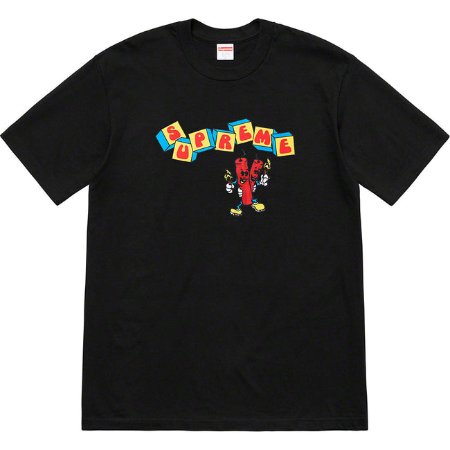Supreme Dynamite Graphic Black Tee Hover Image
