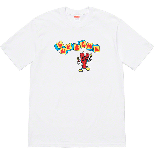 Supreme Dynamite Graphic White Tee Hover Image