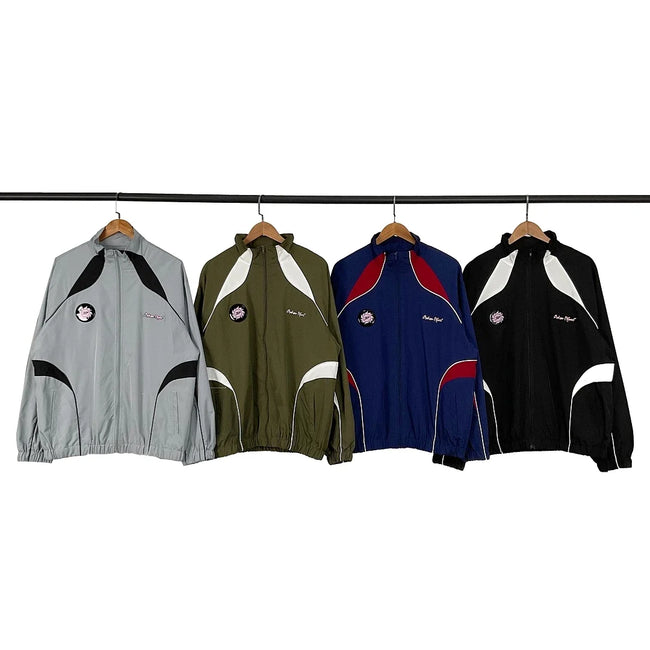Broken Planet Retro Curved Color‑Block Track Jacket‑4 Colors Hover Image