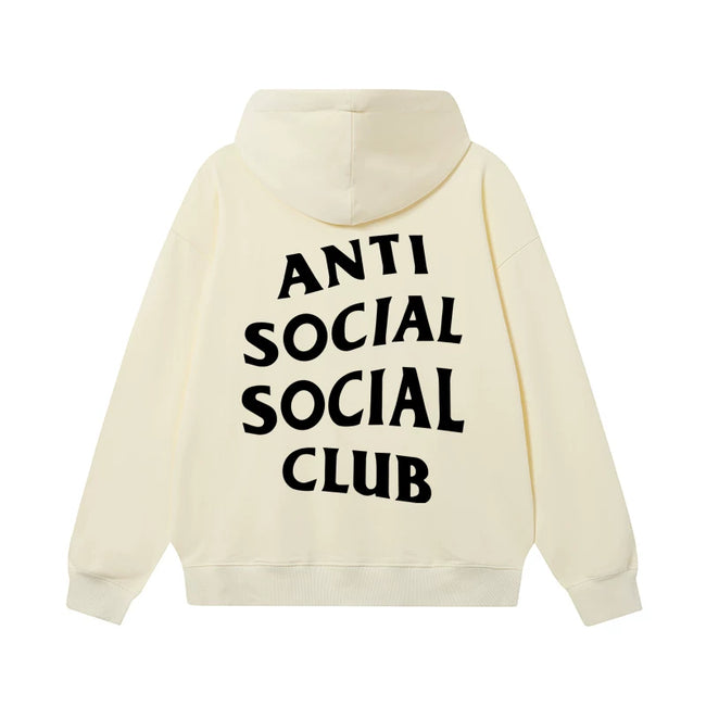 ANTI SOCIAL SOCIAL CLUB ASSC Basic Reflective Chinese Loong Print Autumn Winter Hoodie (37) Hover Image