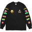 Supreme x SpongeBob SquarePants Castelli Long Sleeve Top - Black