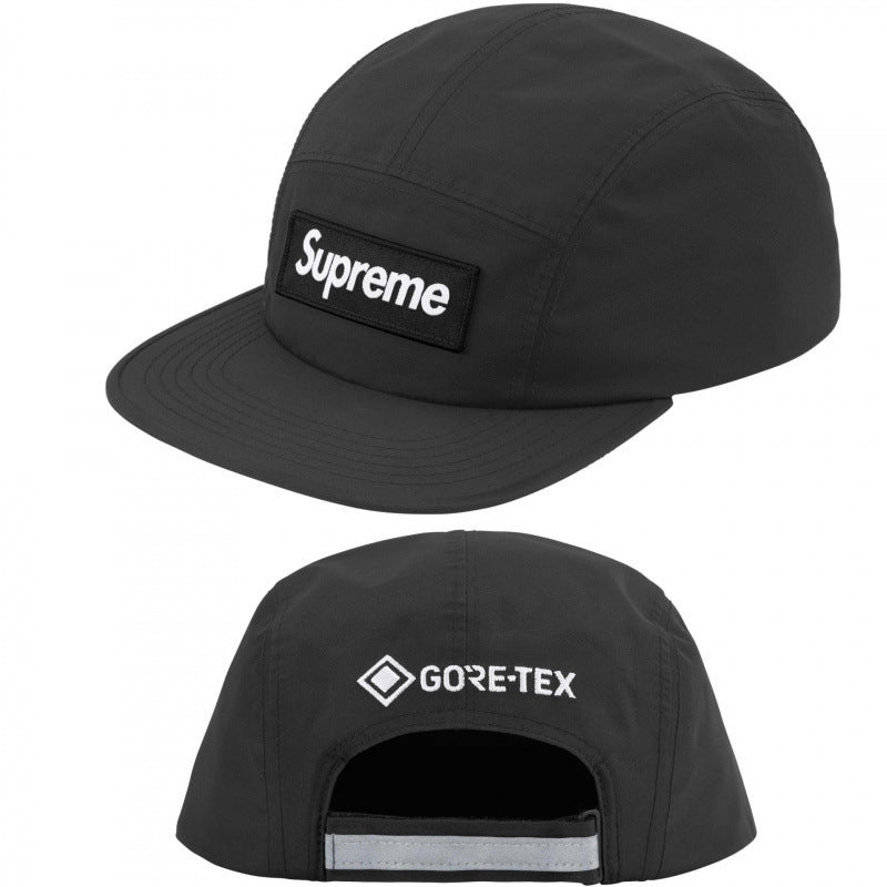 Supreme GORE-TEX Black 5-Panel Box Logo Camp Cap