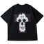 Killcrew Cross Skull Black and White Graphic T-Shirt