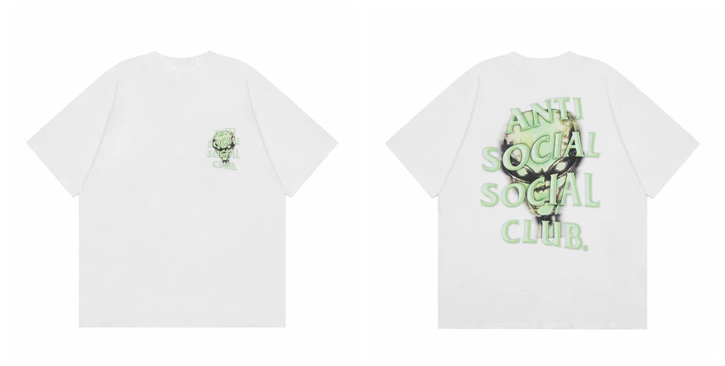 ASSC short sleeved American high street hip-hop fashion brand summer unisex loose cotton casual couple letter T-shirt (24)