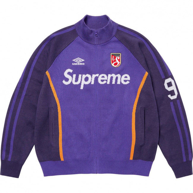Supreme x Umbro Track Jacket - Purple / Orange Hover Image