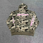 Broken Planet Pink Flame Star Allstars Hoodie - 2 Colors Available