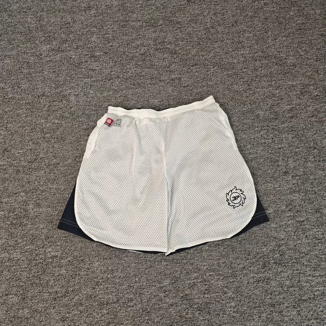 Broken Planet Double‑Layer Mesh Athletic Shorts Main Image