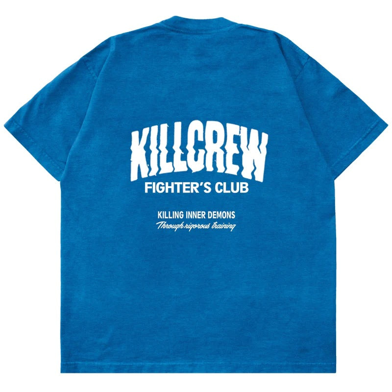 Killcrew Fighter's Club Blue Graphic T-Shirt