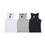 Thug Club Metal TC Logo U-neck Tank Top, Y2K Gothic Sleeveless Vest