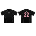 Broken Planet 22 Heather Grey Retro Jersey T-Shirt