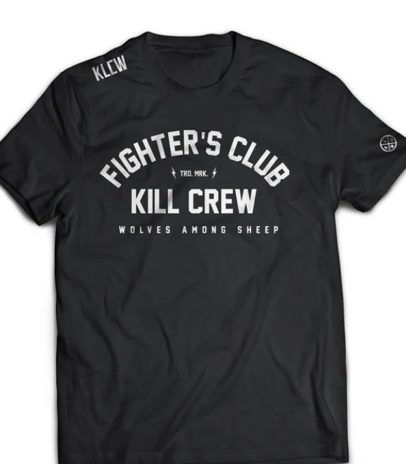 Killcrew Fighter's Club Graphic Black T-Shirt Hover Image