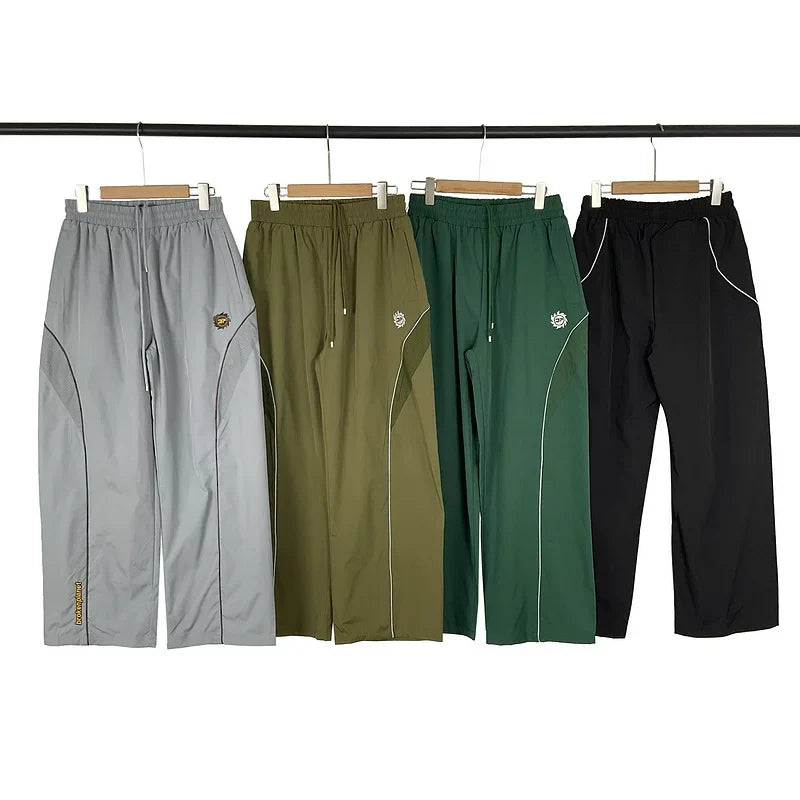 Broken Planet Curved Panel Nylon Track Pants - 4 Colors Available