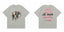 Anti Social Social Club Grey Tee – Crowd Print Red Text