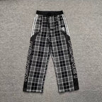 Broken Planet Side Stripe Plaid Wide Leg Pants‑3 Colors