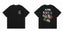Anti Social Social Club Feather Graphic Oversized T‑Shirt | Black