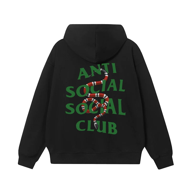 ANTI SOCIAL SOCIAL CLUB ASSC Basic Reflective Chinese Loong Print Autumn Winter Hoodie (32)