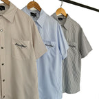 Broken Planet Stripe Short Sleeve Shirt - 3 Colors Available