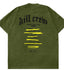 Killcrew Inner Demons Tour Graphic Olive Green T-Shirt